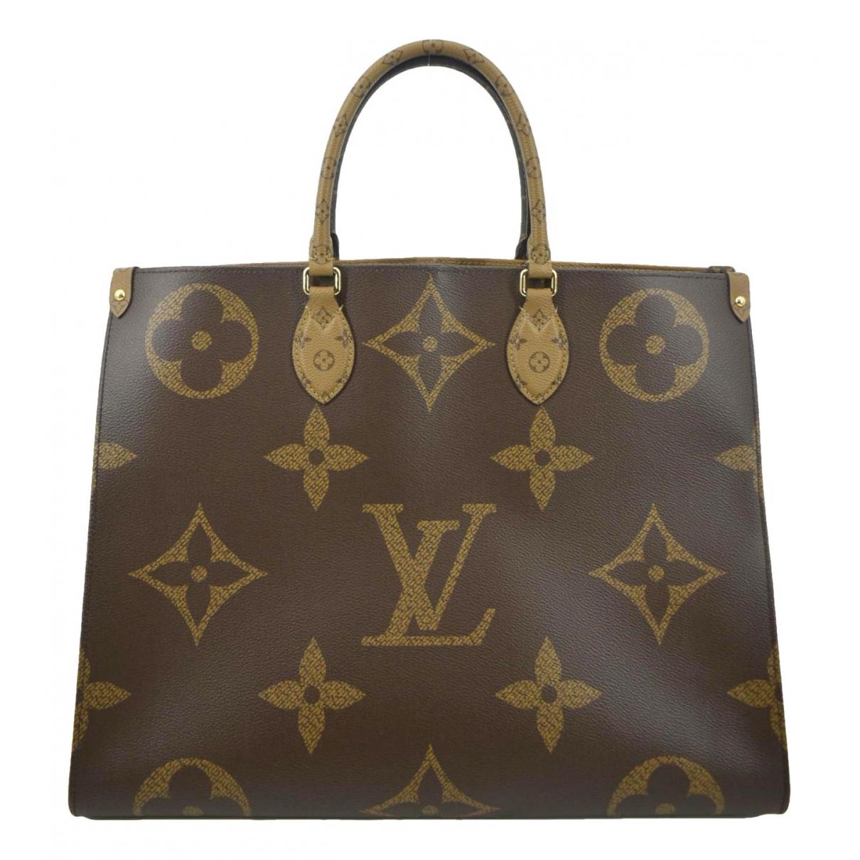 Louis Vuitton Onthego Monogram Giant Hawaii Blue in Coated Canvas with  Gold-tone - US