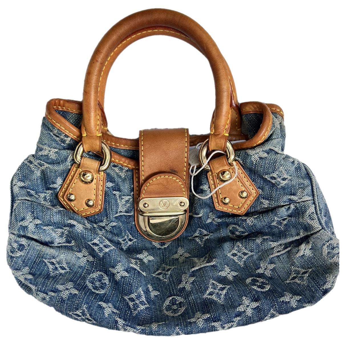 Louis Vuitton - Authenticated Néo Speedy Handbag - Denim - Jeans Blue for Women, Good Condition
