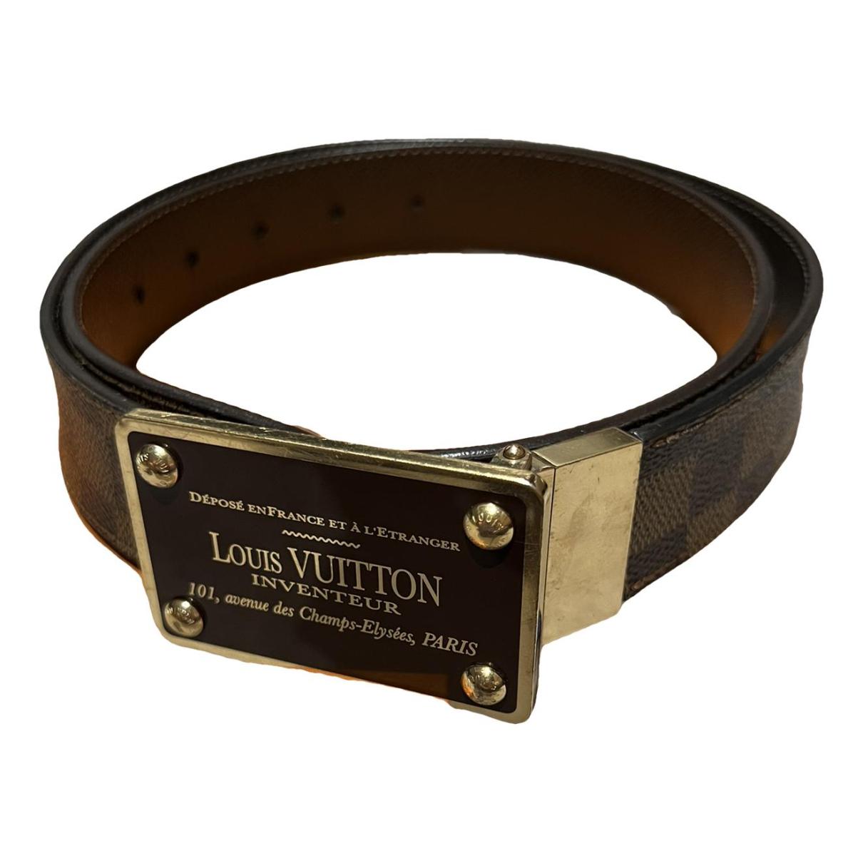 LOUIS VUITTON/Belt/Monogram/Leather/BRW/LV circle mini – 2nd STREET USA