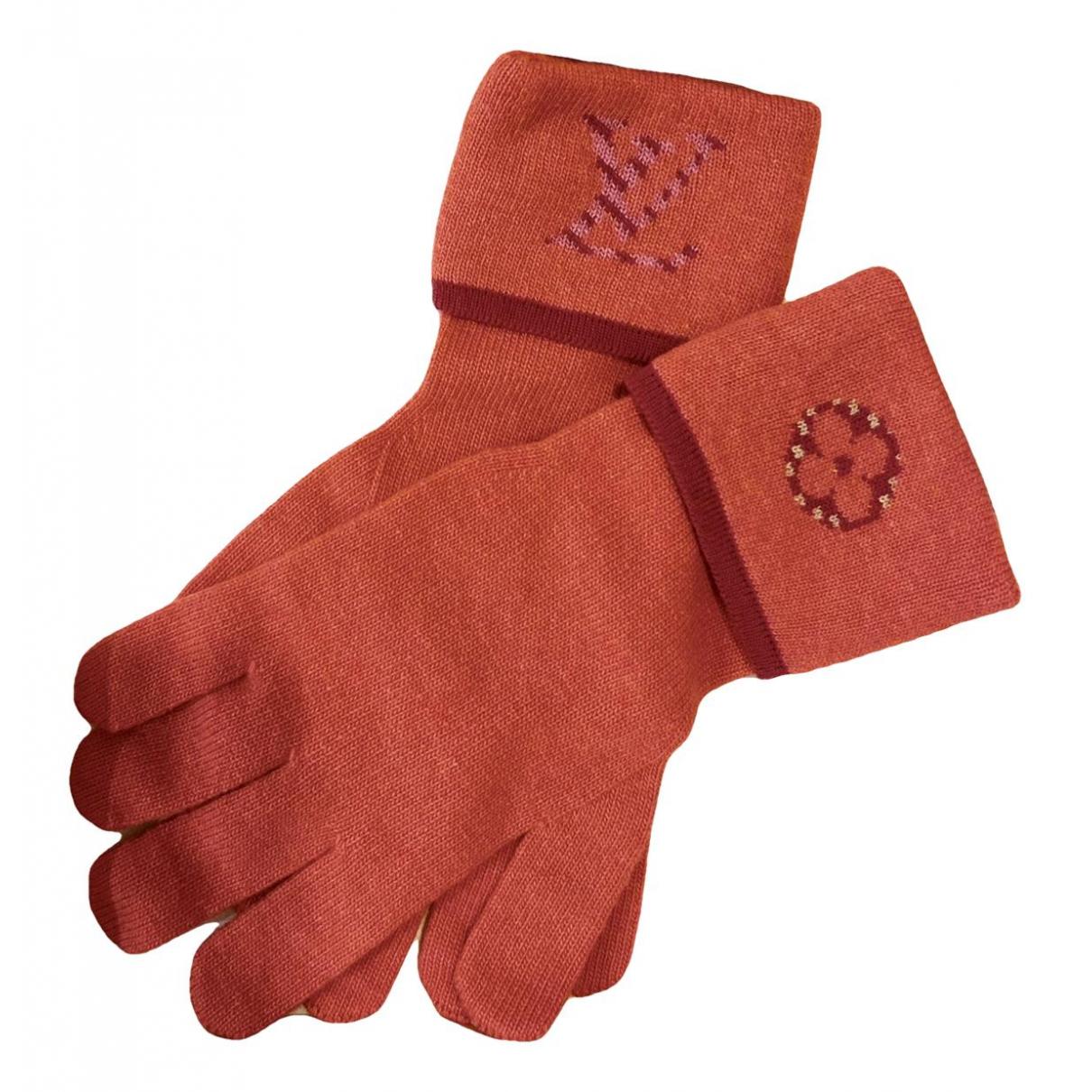 Silk gloves Louis Vuitton Black size 7.5 Inches in Silk - 30221712