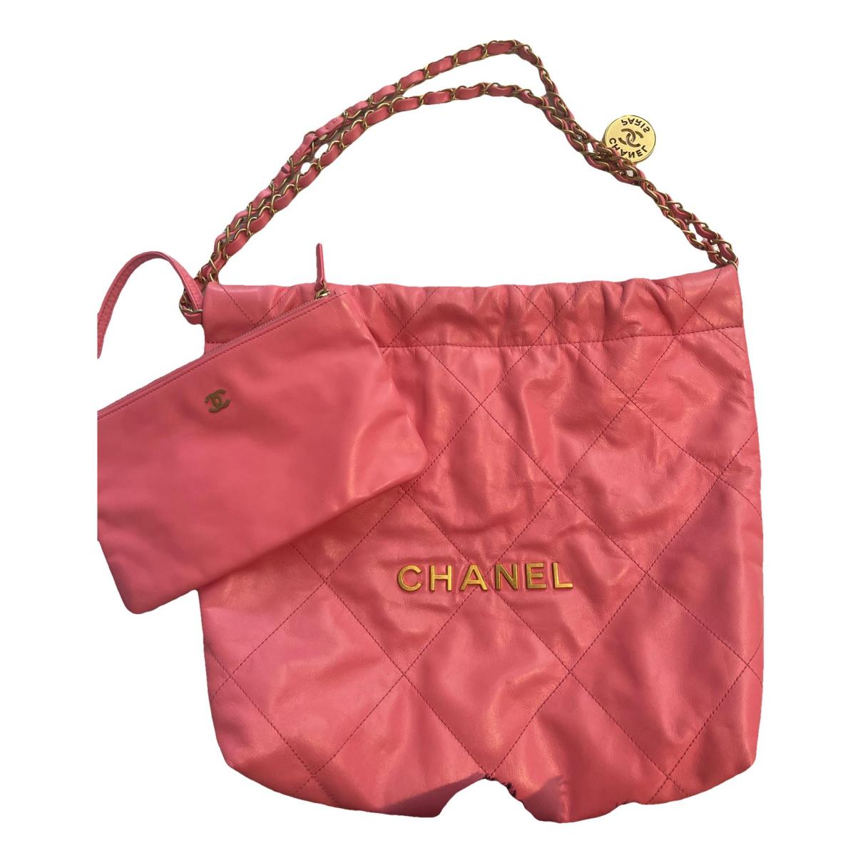 Lizard handbag Chanel Pink in Lizard - 18951143
