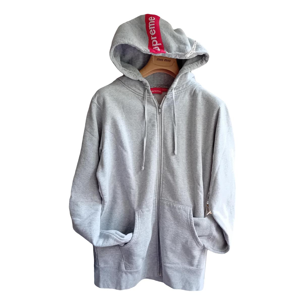 Bandana box logo sweatshirt Supreme Grey size M International in