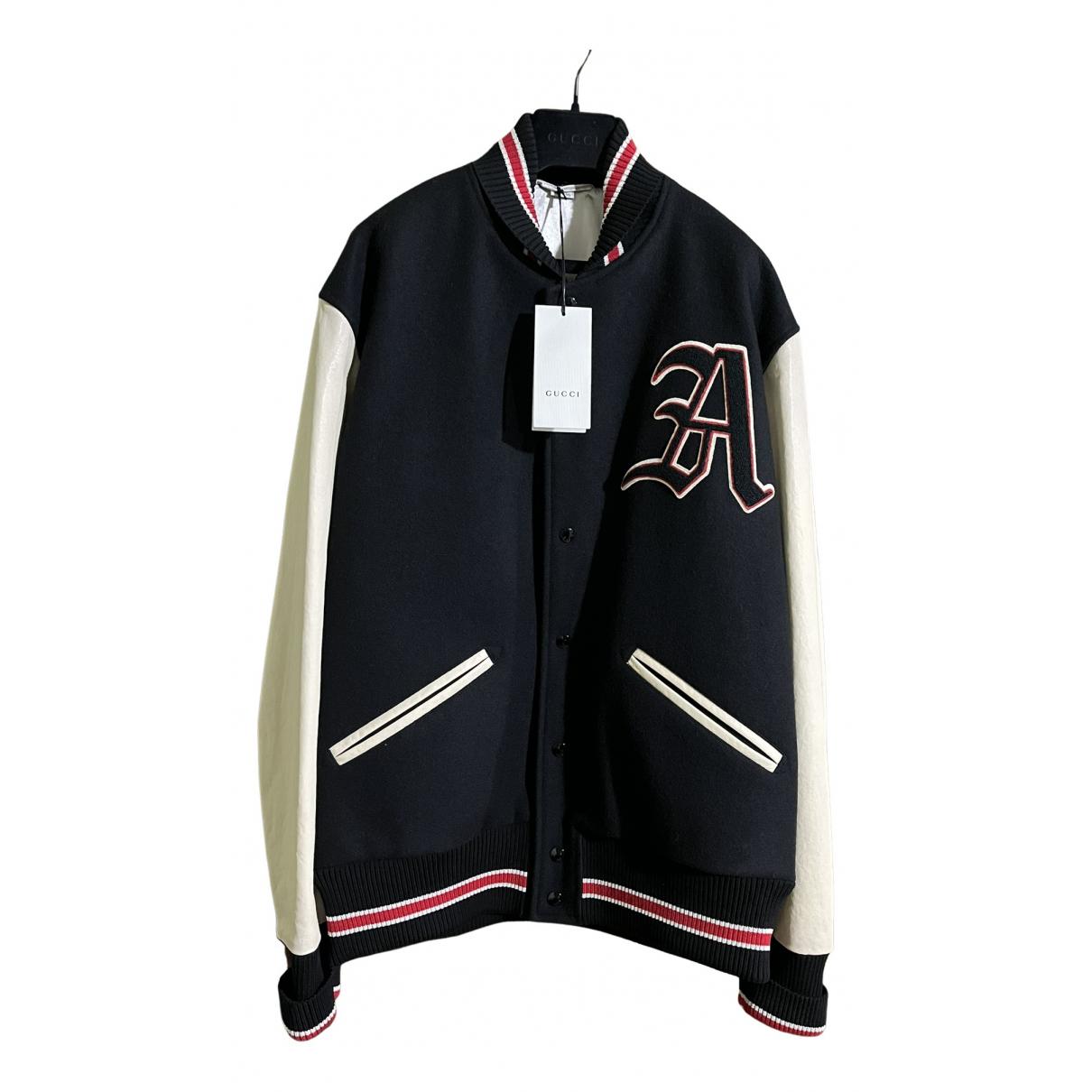 Gucci Men's Authenticated Wool Jacket