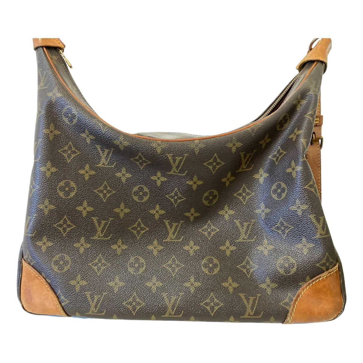 Boulogne leather crossbody bag Louis Vuitton Brown in Leather - 28567349