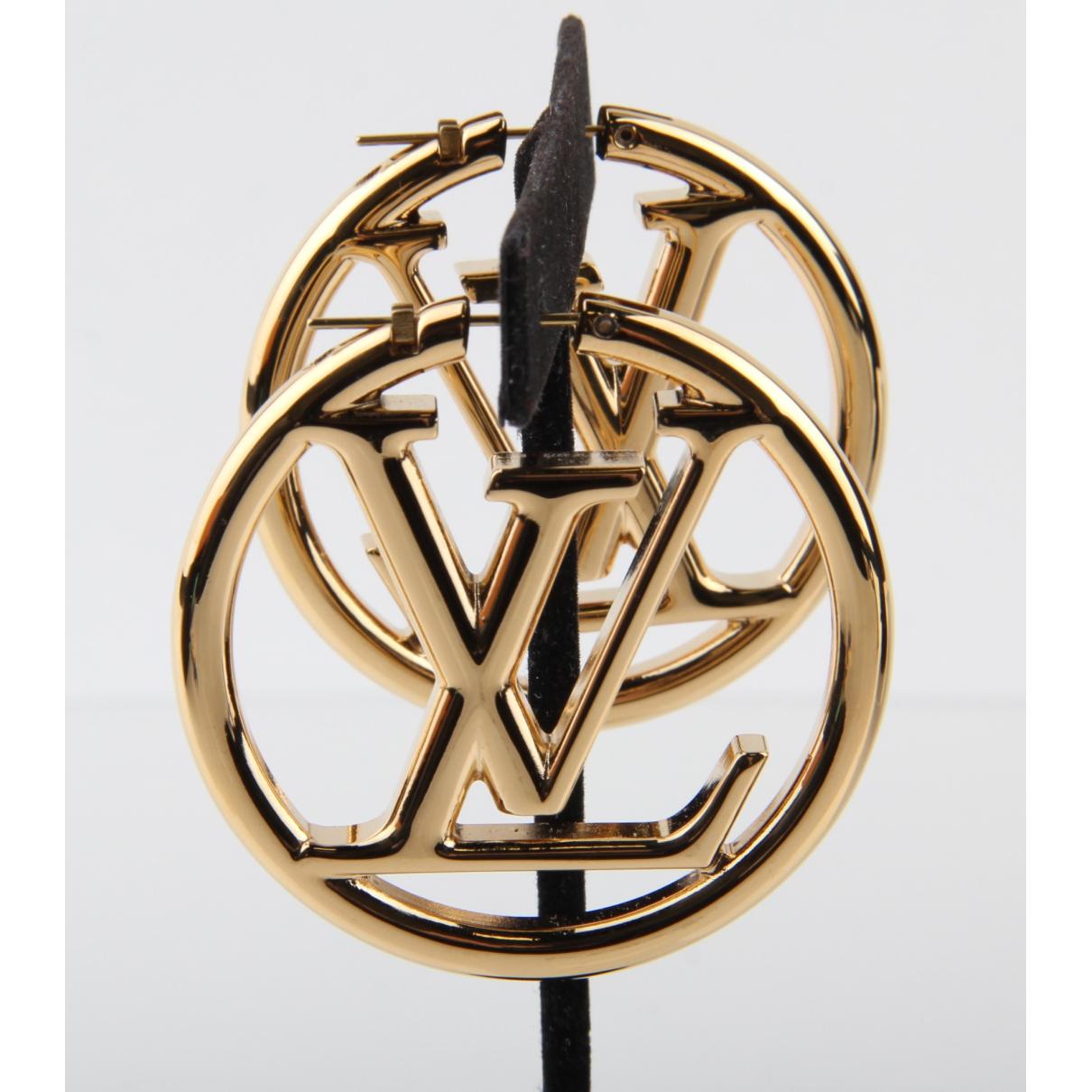 Louise earrings Louis Vuitton Gold in Metal - 32048212