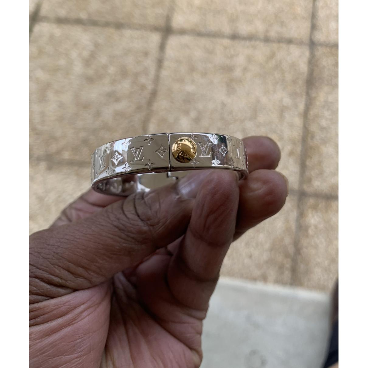 Nanogram bracelet Louis Vuitton Silver in Metal - 29362564
