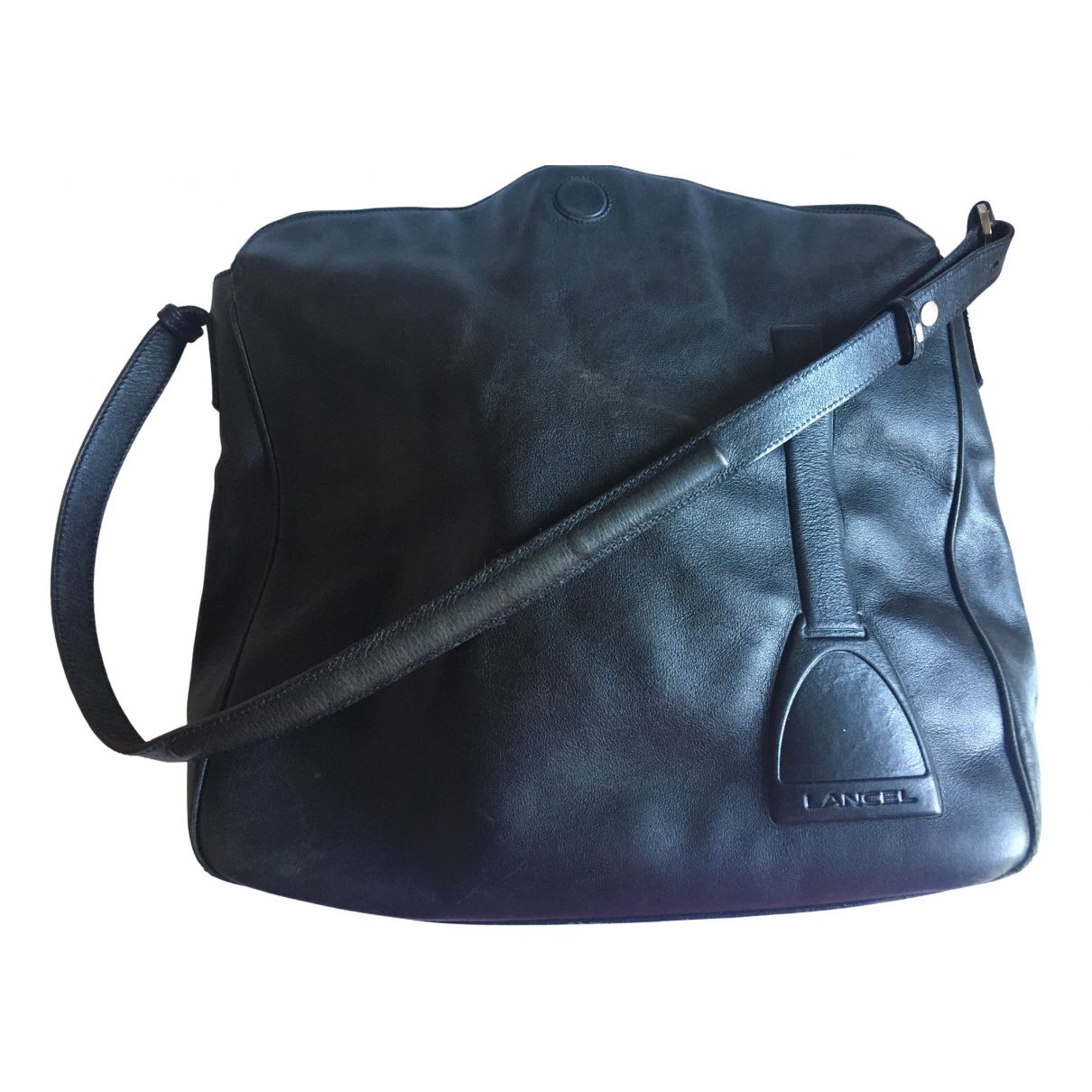 Leather handbag Lancel Black in Leather - 11353153