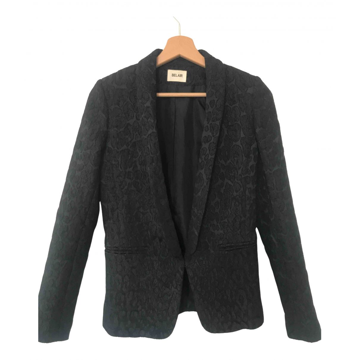 Black polyester jacket Bel Air Black size 36 FR in Polyester - 16468569