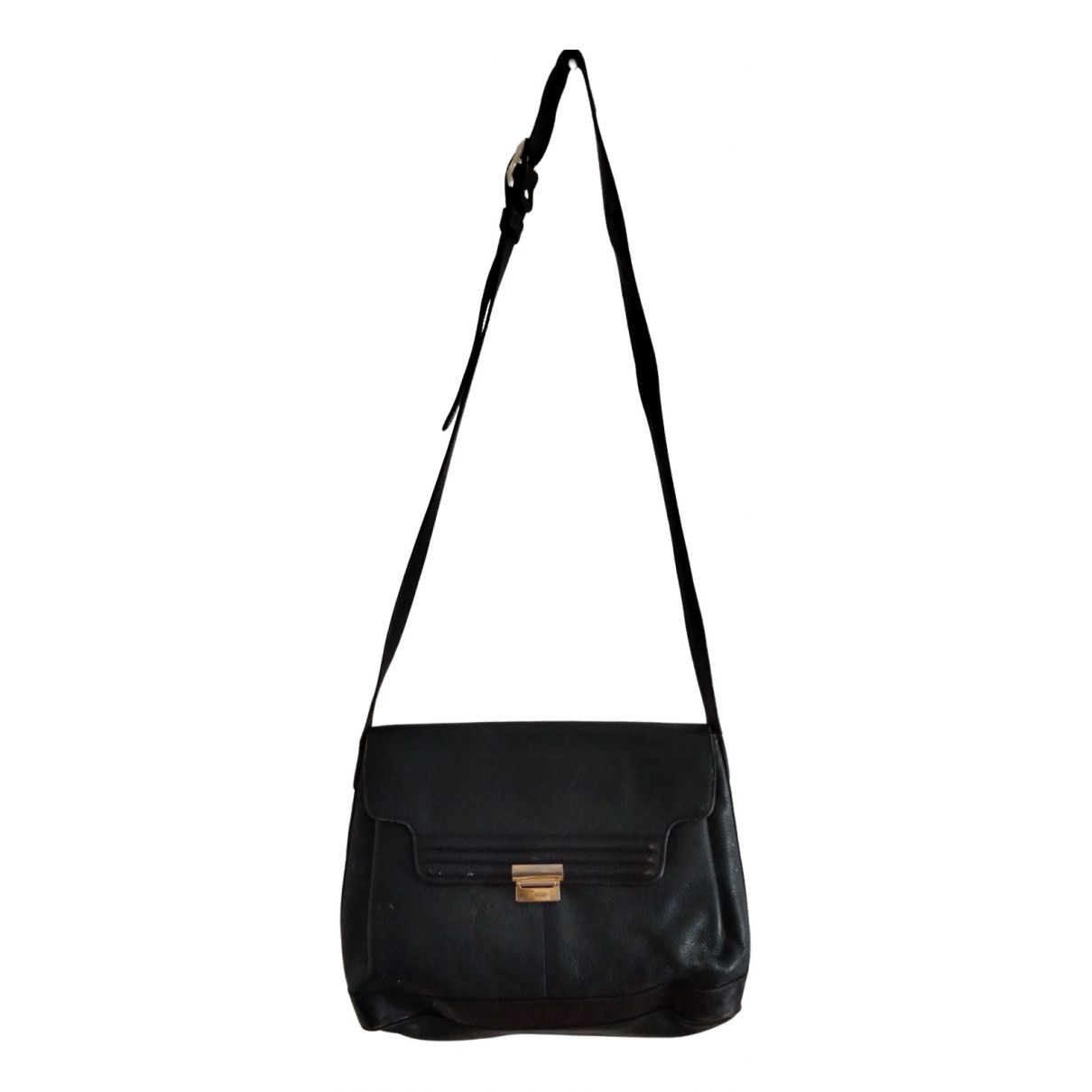 Leather crossbody bag Bally Black in Leather - 16974598