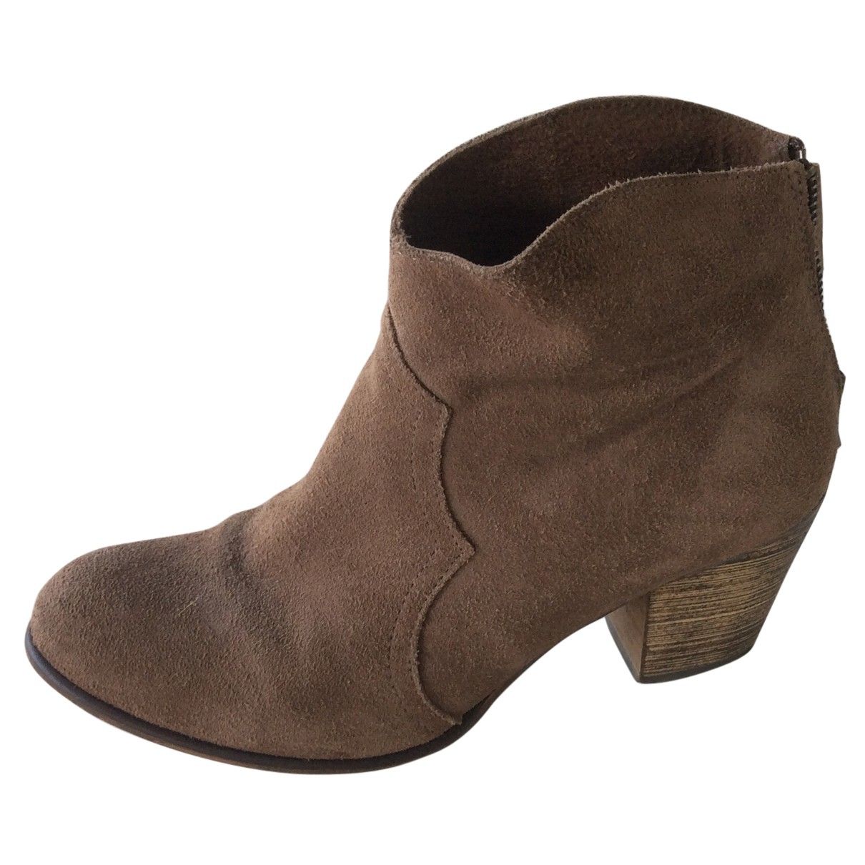 Ankle boots Office London Brown size 40 EU in Suede - 3055929