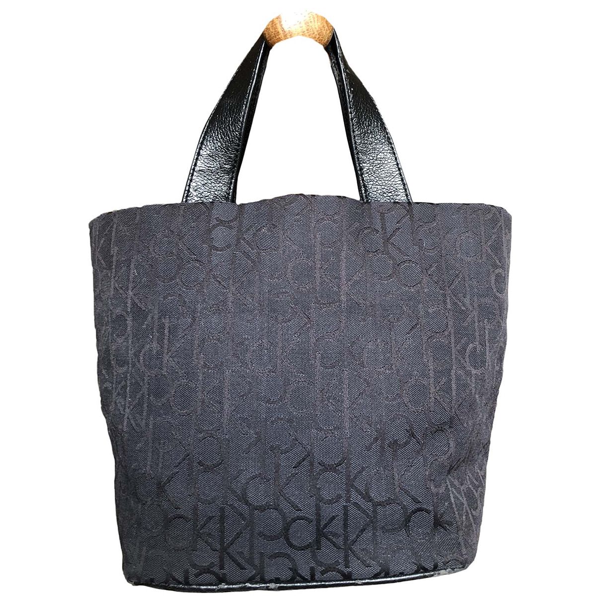 Handbag Calvin Klein Black in Polyester - 22876107