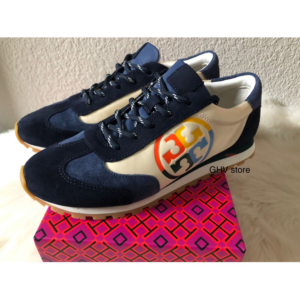 Trainers Tory Burch Blue size 5 US in Not specified - 26494780