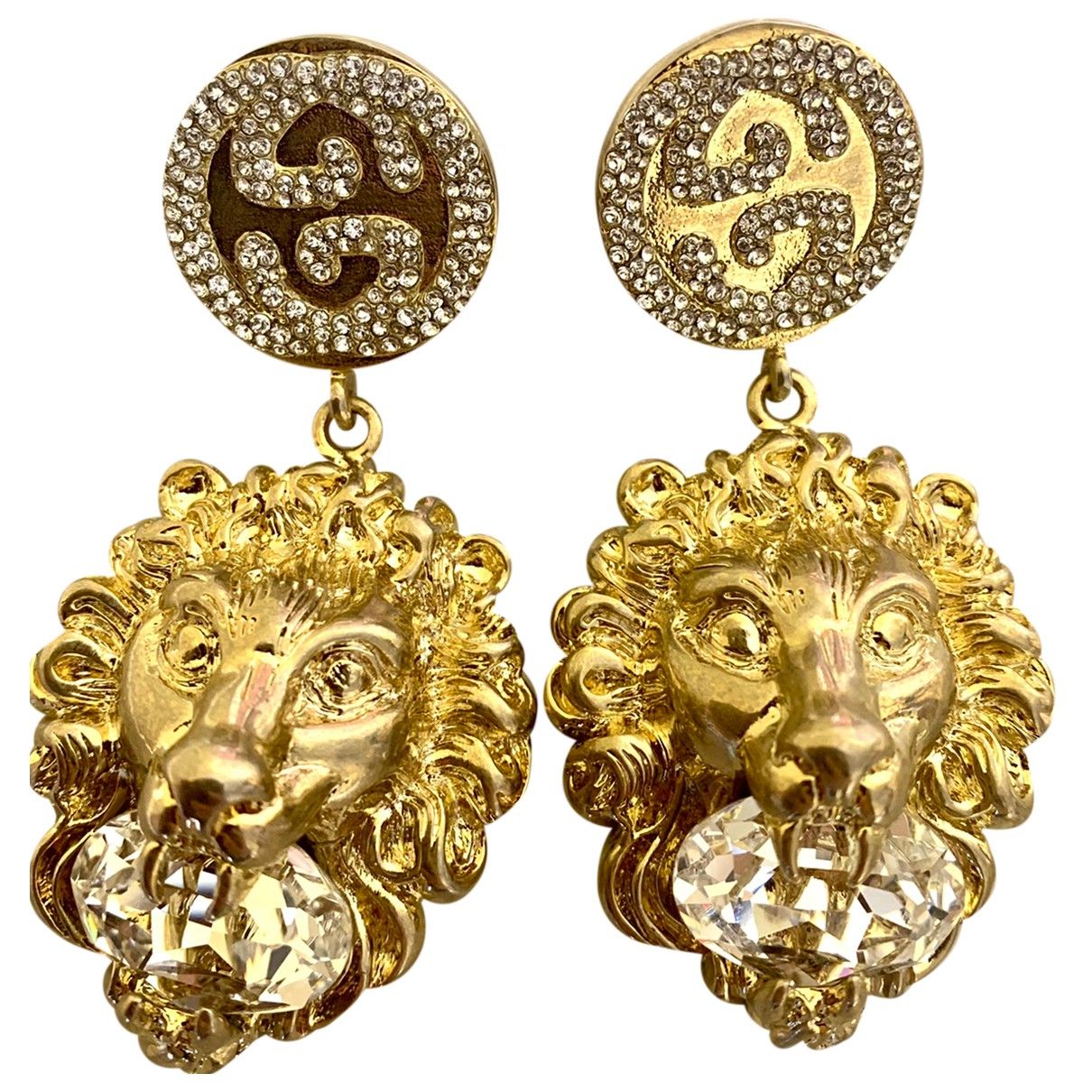 Earrings Gucci Gold in Metal - 21920463