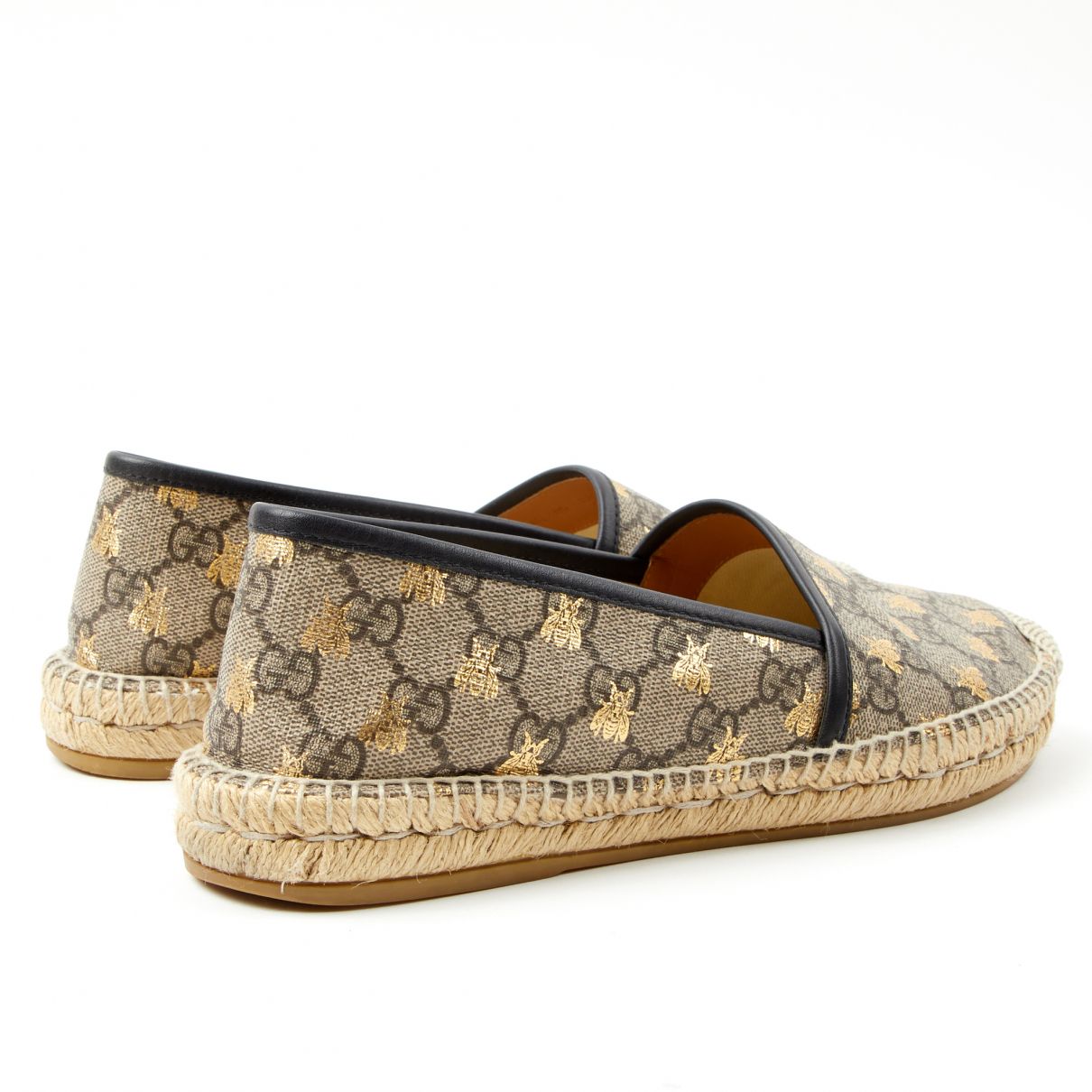 Reageer Barry badge Cloth espadrilles Gucci Multicolour size 40 IT in Cloth - 24114443