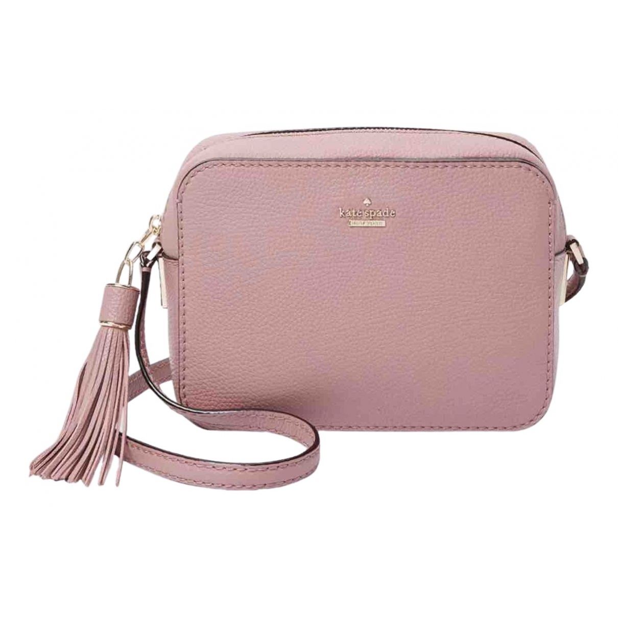 Leather crossbody bag Kate Spade Pink in Leather - 11707263