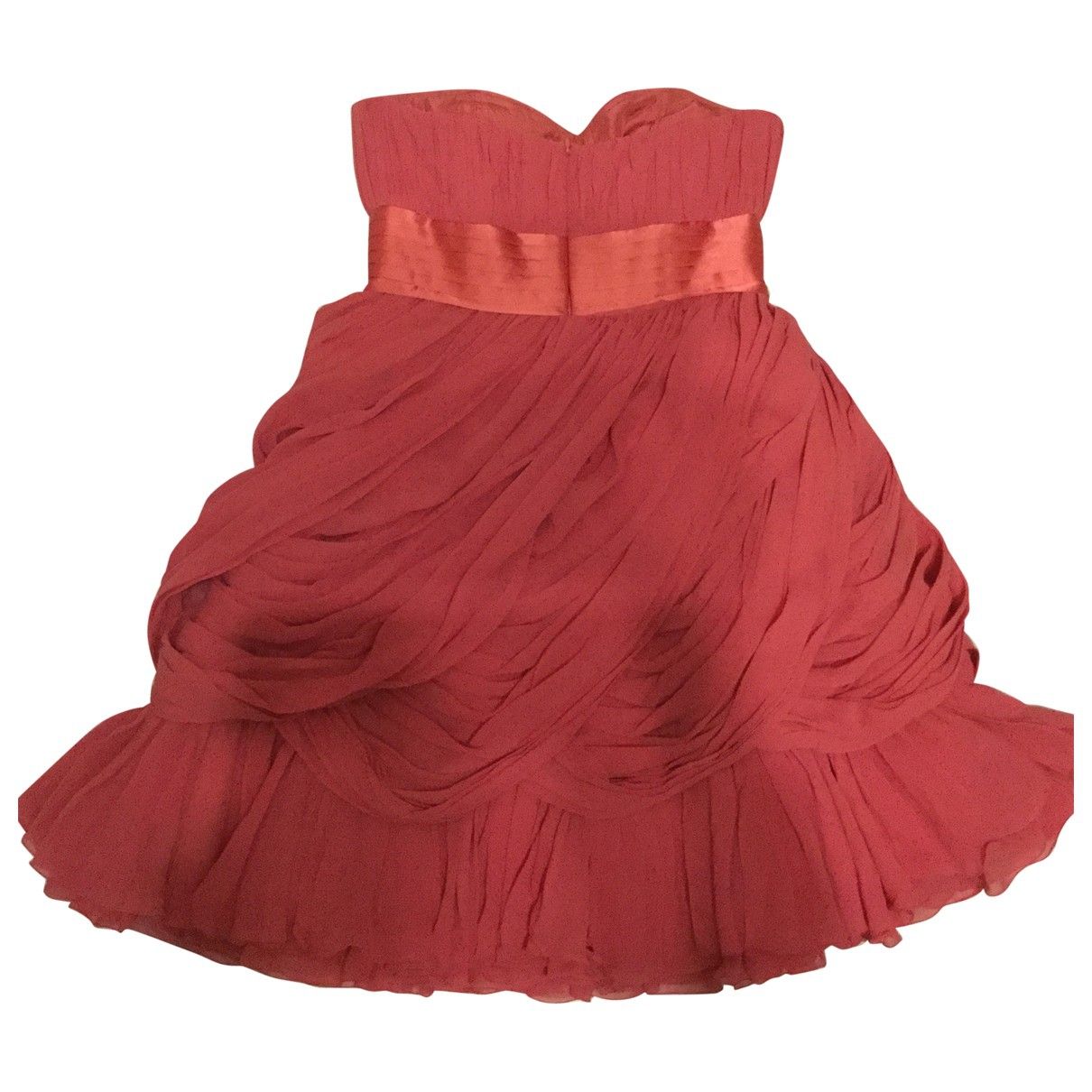 Silk mid length dress Vivienne Tam Pink size S International in ...