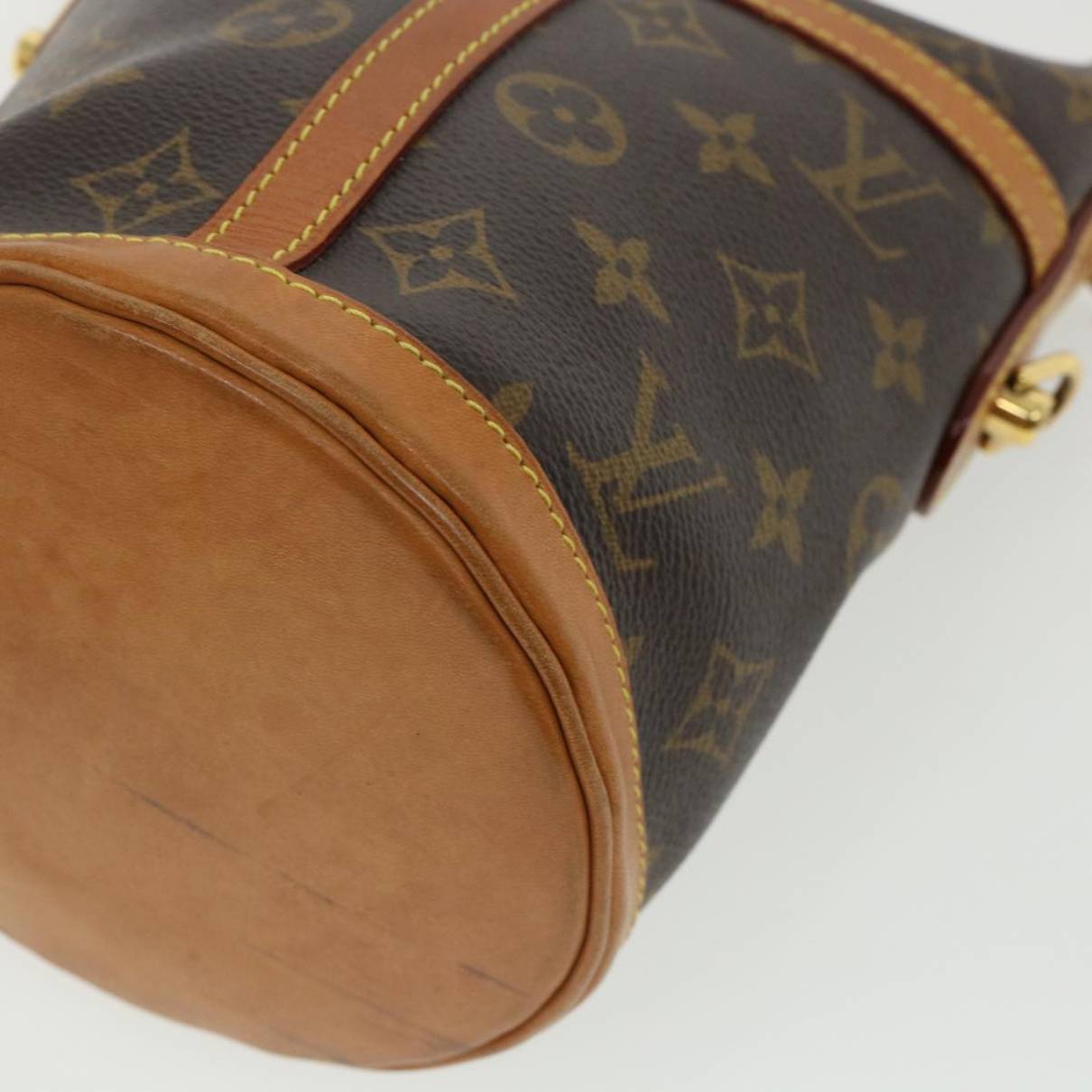 Authenticated Used Louis Vuitton M43587 Duffle Bag Monogram Shoulder Canvas  Women's LOUIS VUITTON 