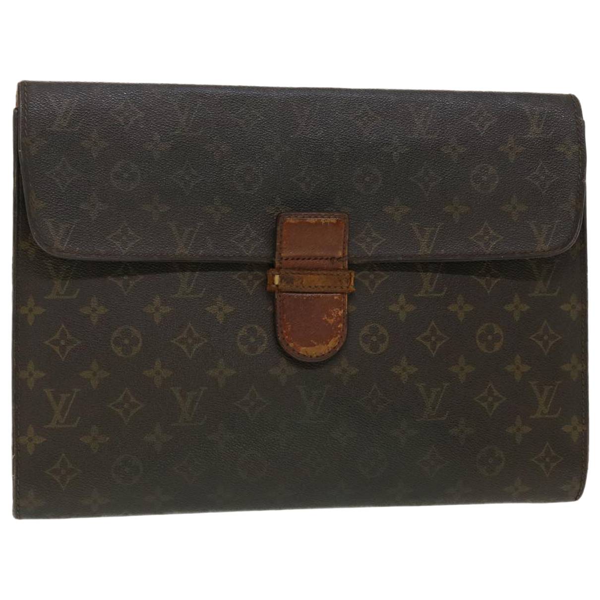 Cloth briefcase Louis Vuitton