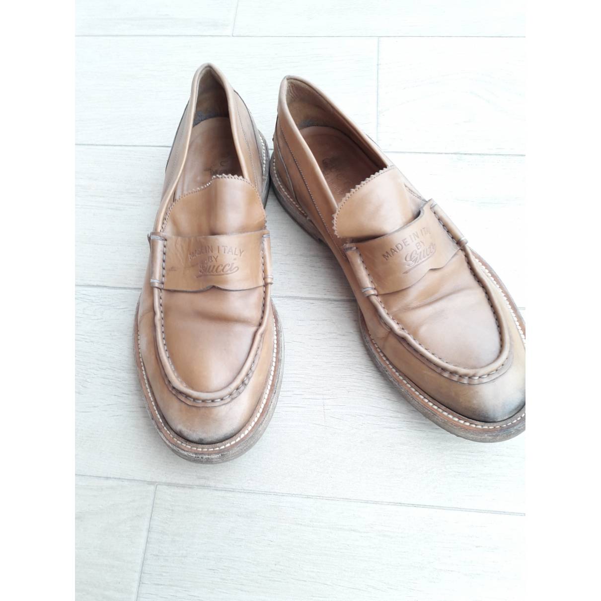 Gucci Leather flats for sale - Vintage
