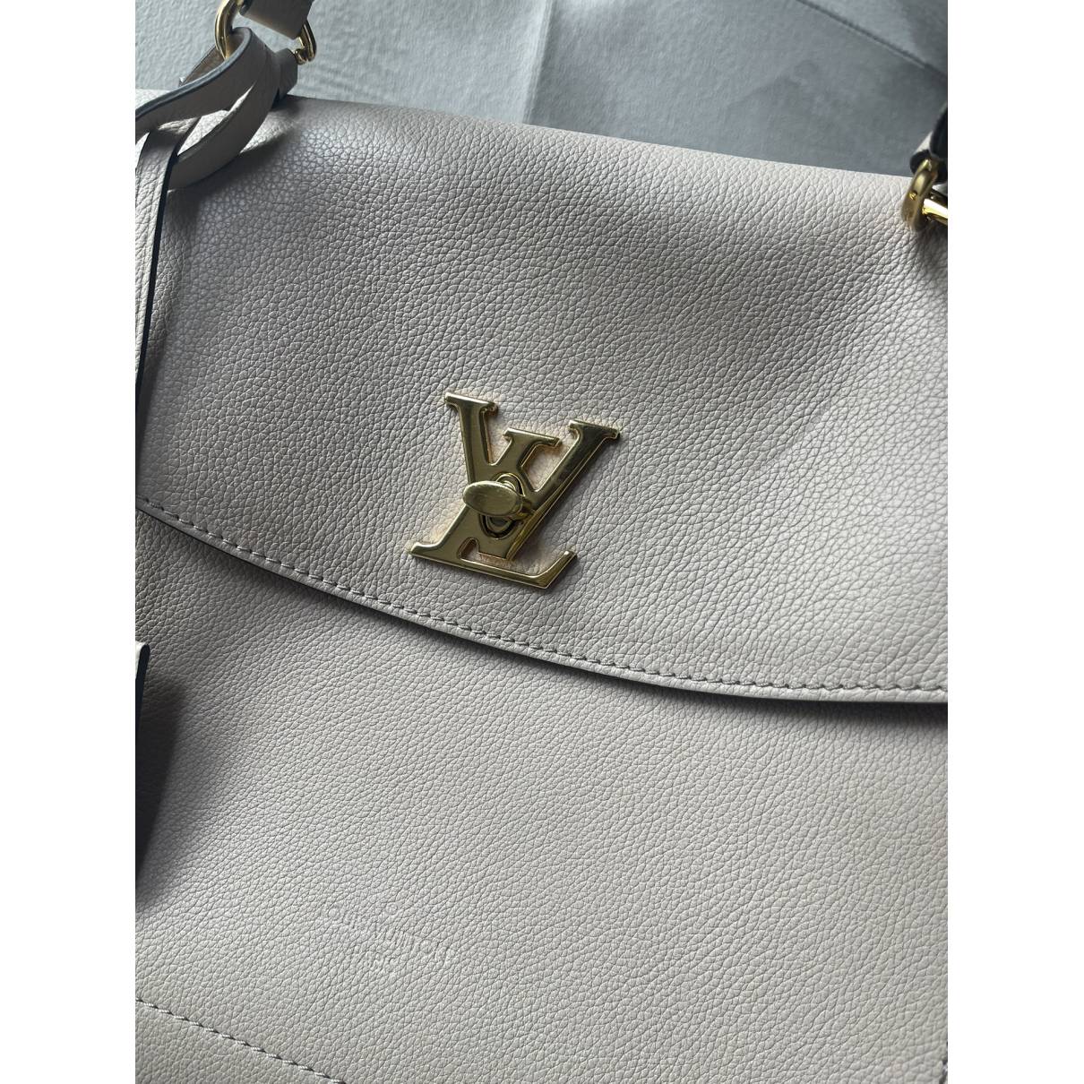 Louis Vuitton Mylockme Pochette Leather Neutral 7378818
