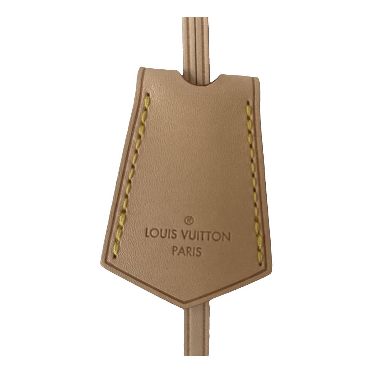 Louis Vuitton Ebene Calfskin Clochette - Preloved Louis Vuitton Canada