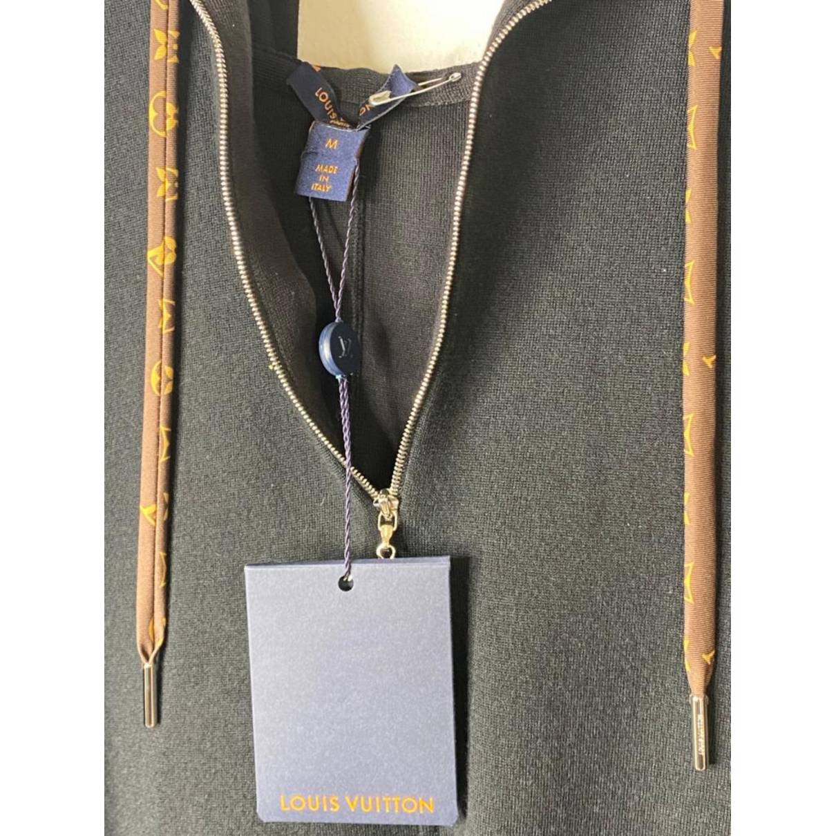 Louis Vuitton - Authenticated Jacket - Cashmere Black for Women, Good Condition