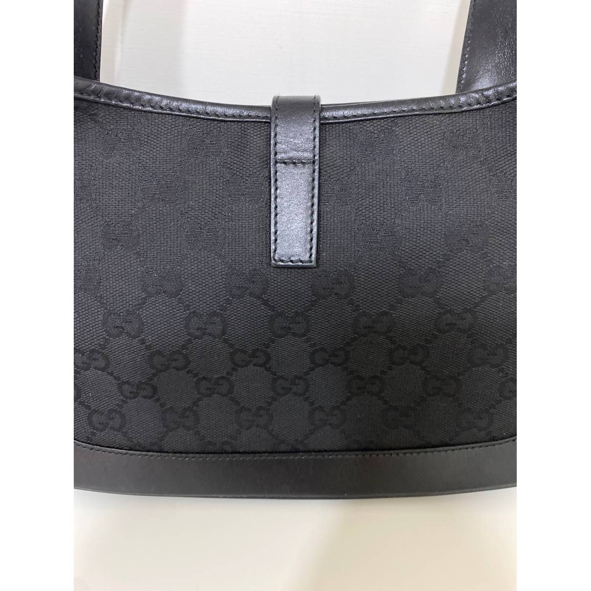 Jackie 1961 cloth handbag Gucci Black in Cloth - 34061027