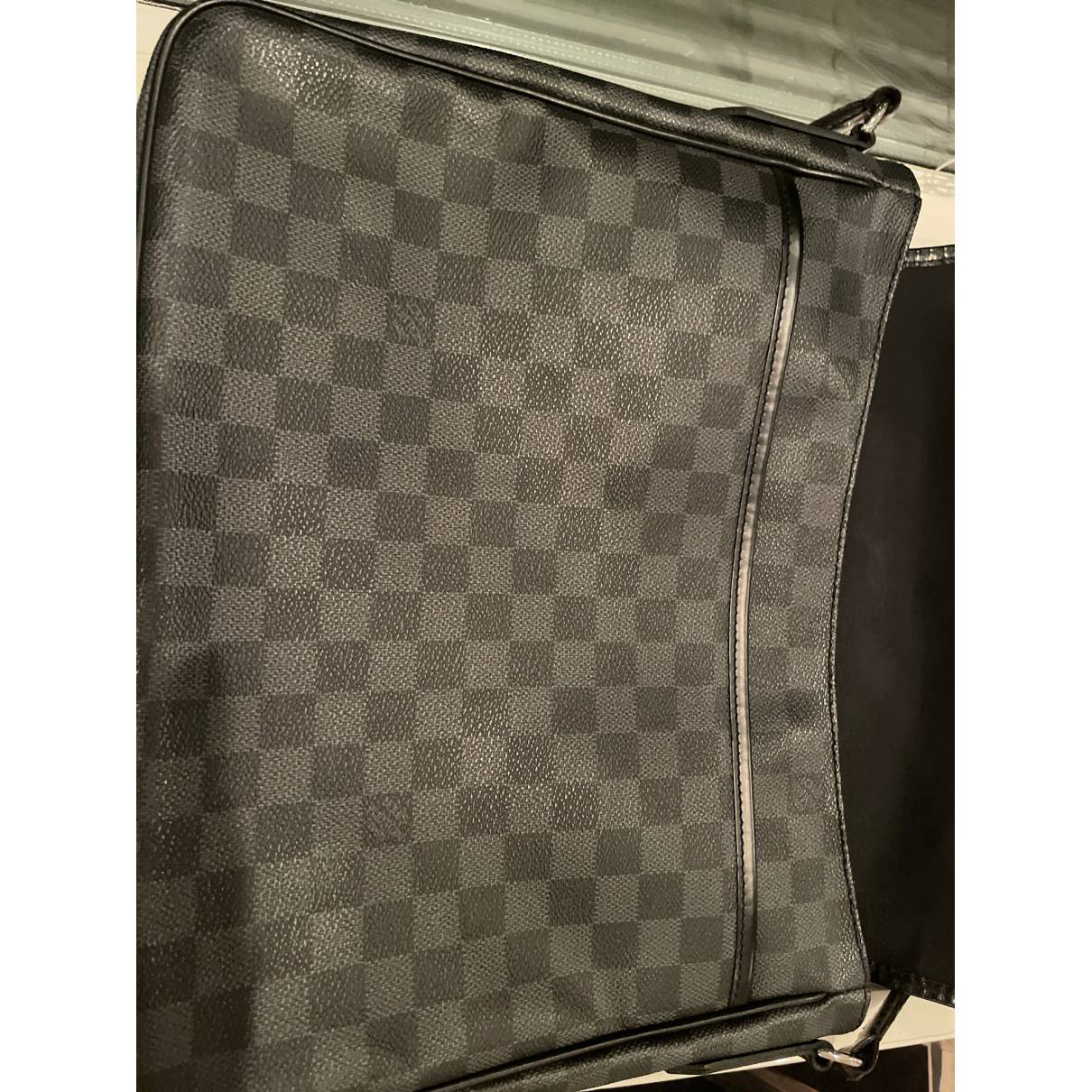 Cloth bag Louis Vuitton Black in Cloth - 35195772