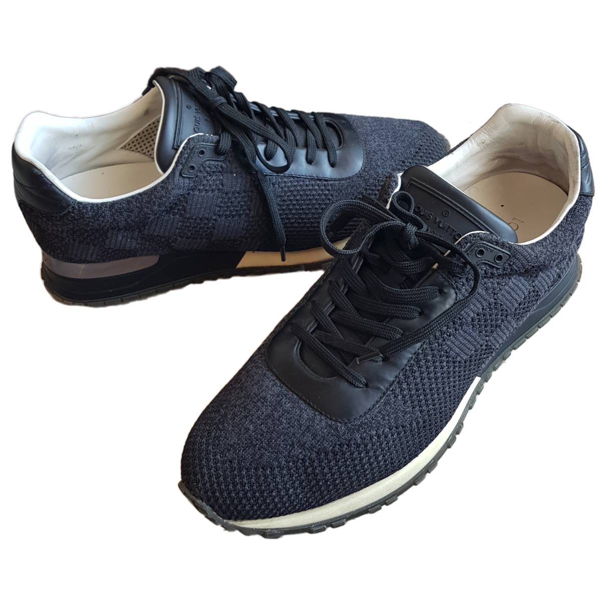 Lv runner active cloth low trainers Louis Vuitton Blue size 8.5 UK