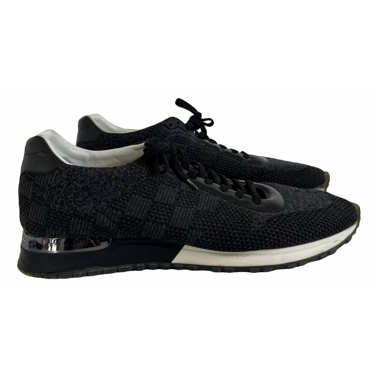 Lv runner active cloth low trainers Louis Vuitton Black size 5.5