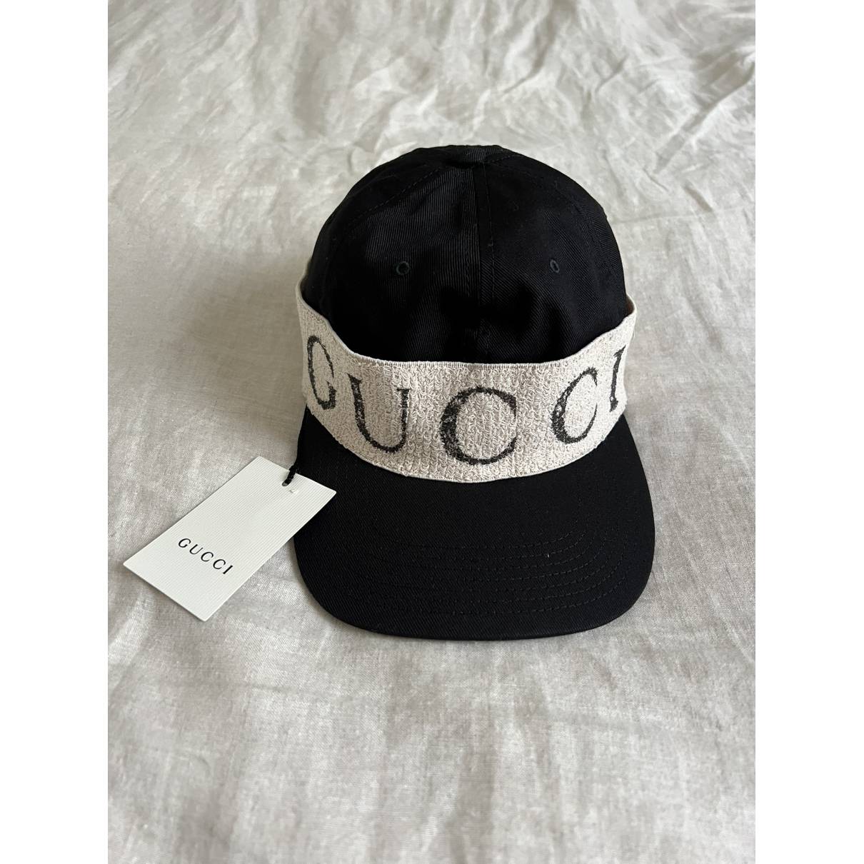 Cap Gucci Black size M International in Cotton - 28829036
