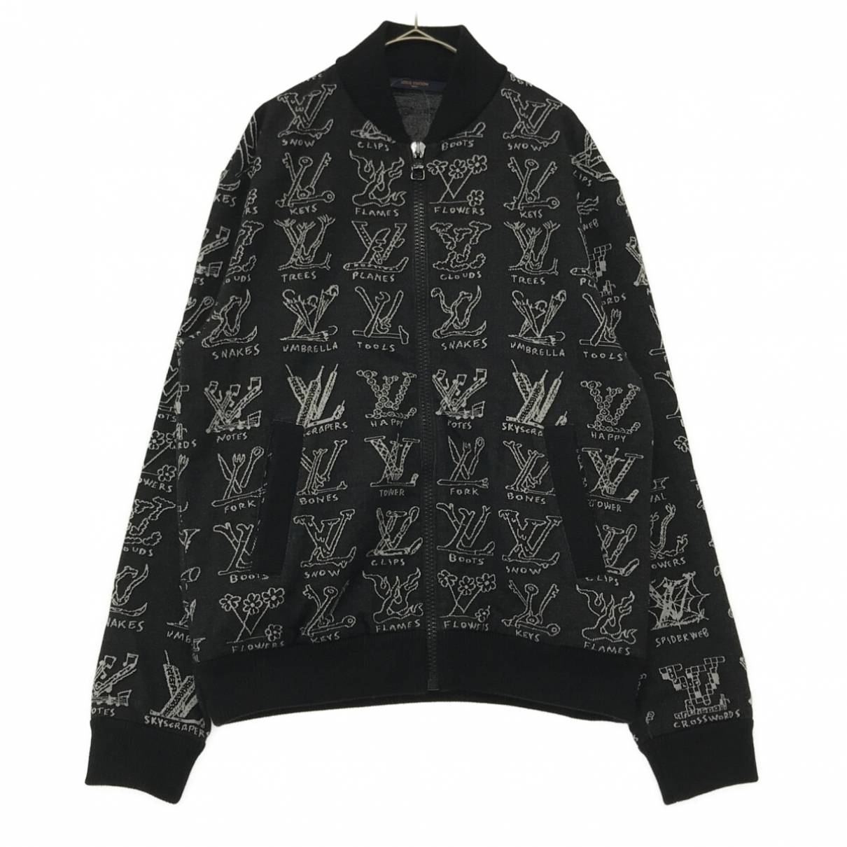 Jacket Louis Vuitton Black size S International in Cotton - 33019964