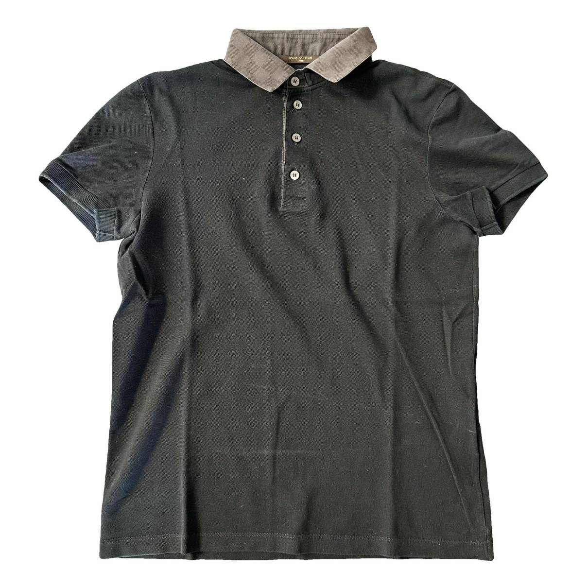 Polo shirt Louis Vuitton Black size XS International in Cotton