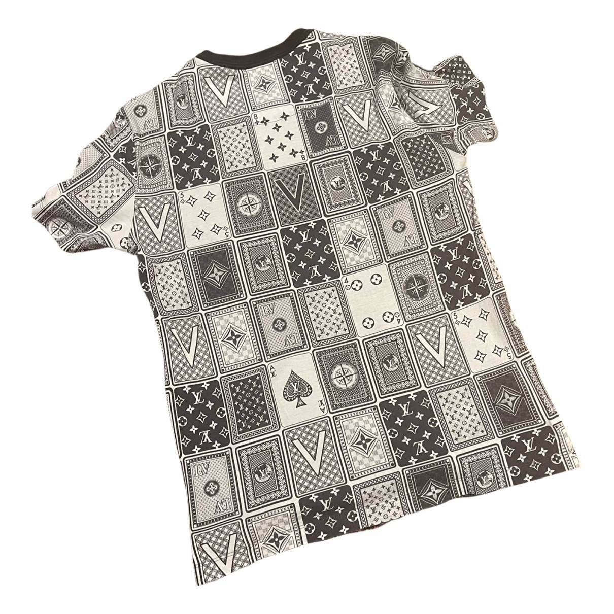 T-shirt Louis Vuitton Black size S International in Cotton - 34276060