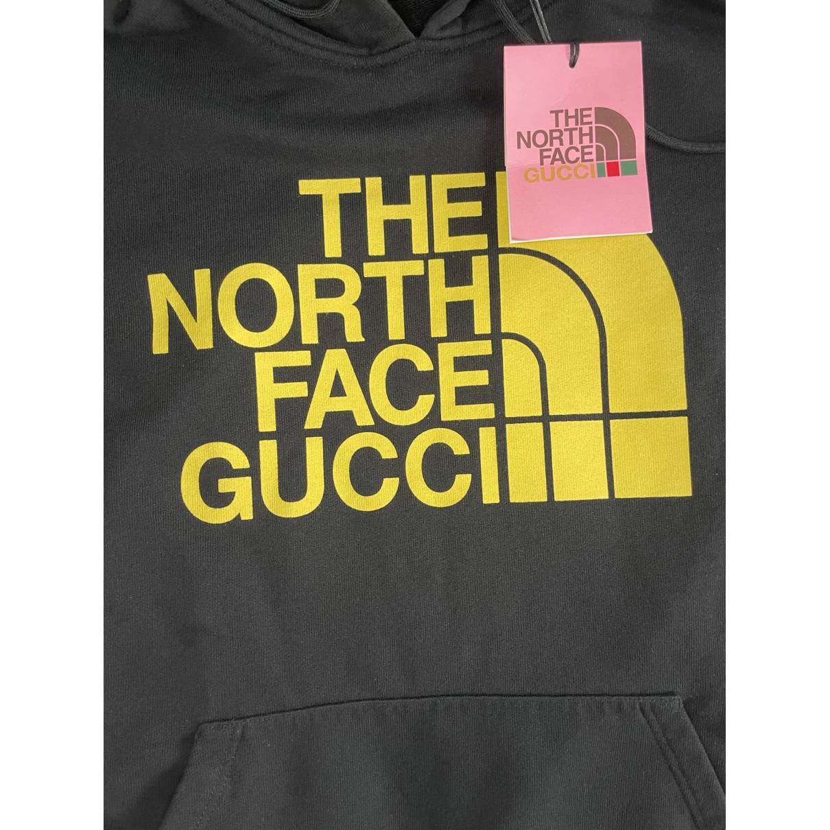 Sweatshirt The North Face x Gucci Black size L International in Cotton -  36120986