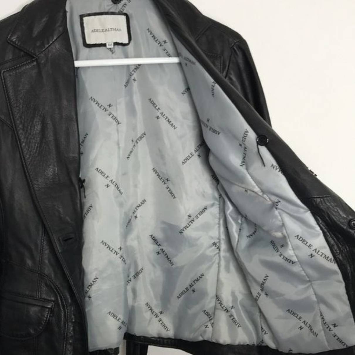adele leather jacket