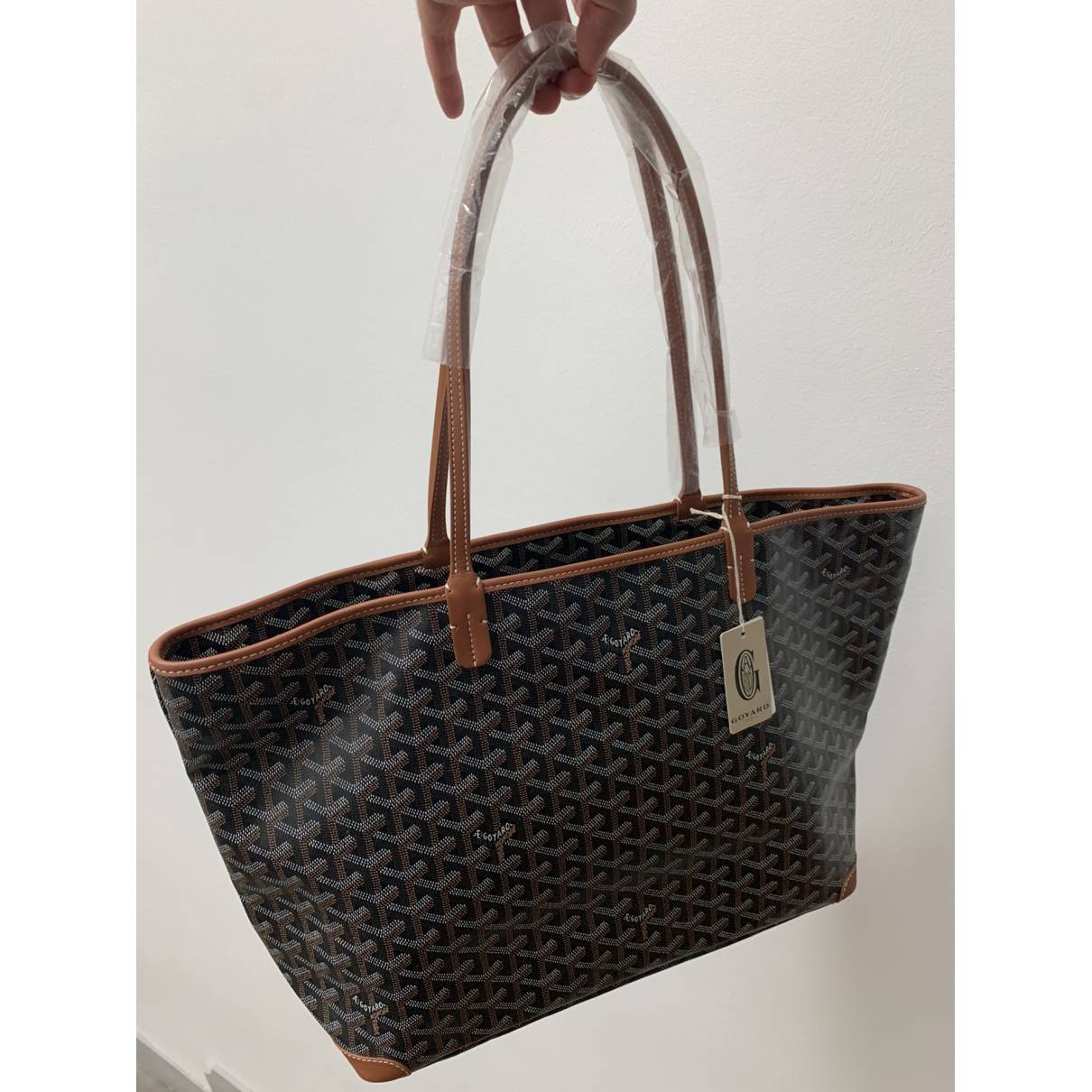 Artois leather handbag Goyard Black in Leather - 34832577