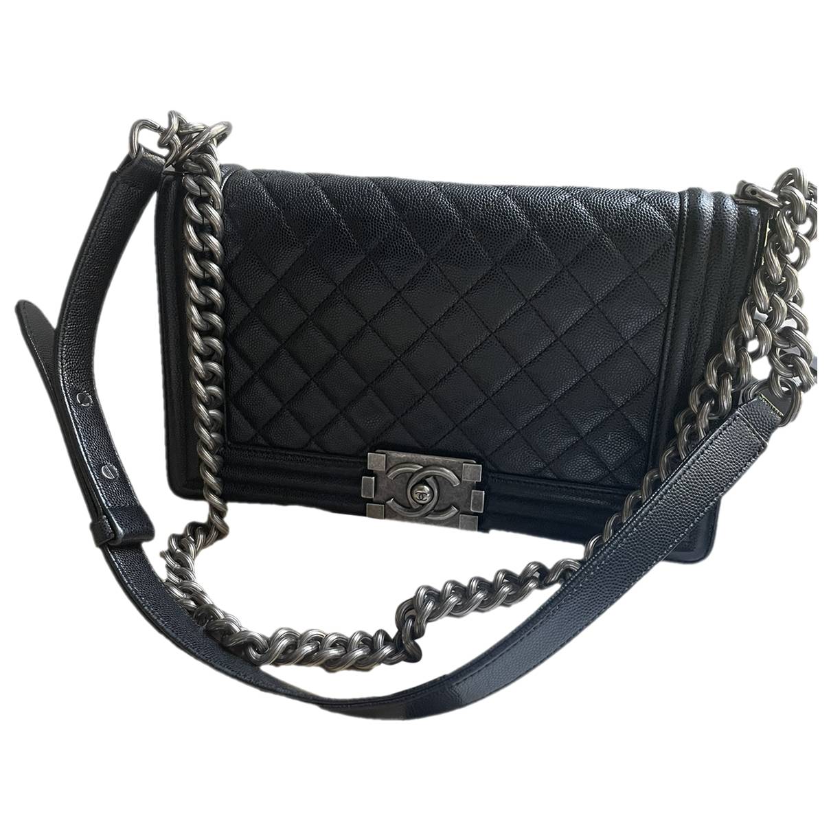 Boy leather crossbody bag Chanel Black in Leather - 36197519