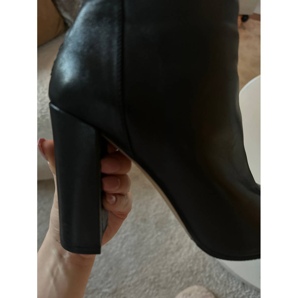 Leather heels BRUNO PREMI