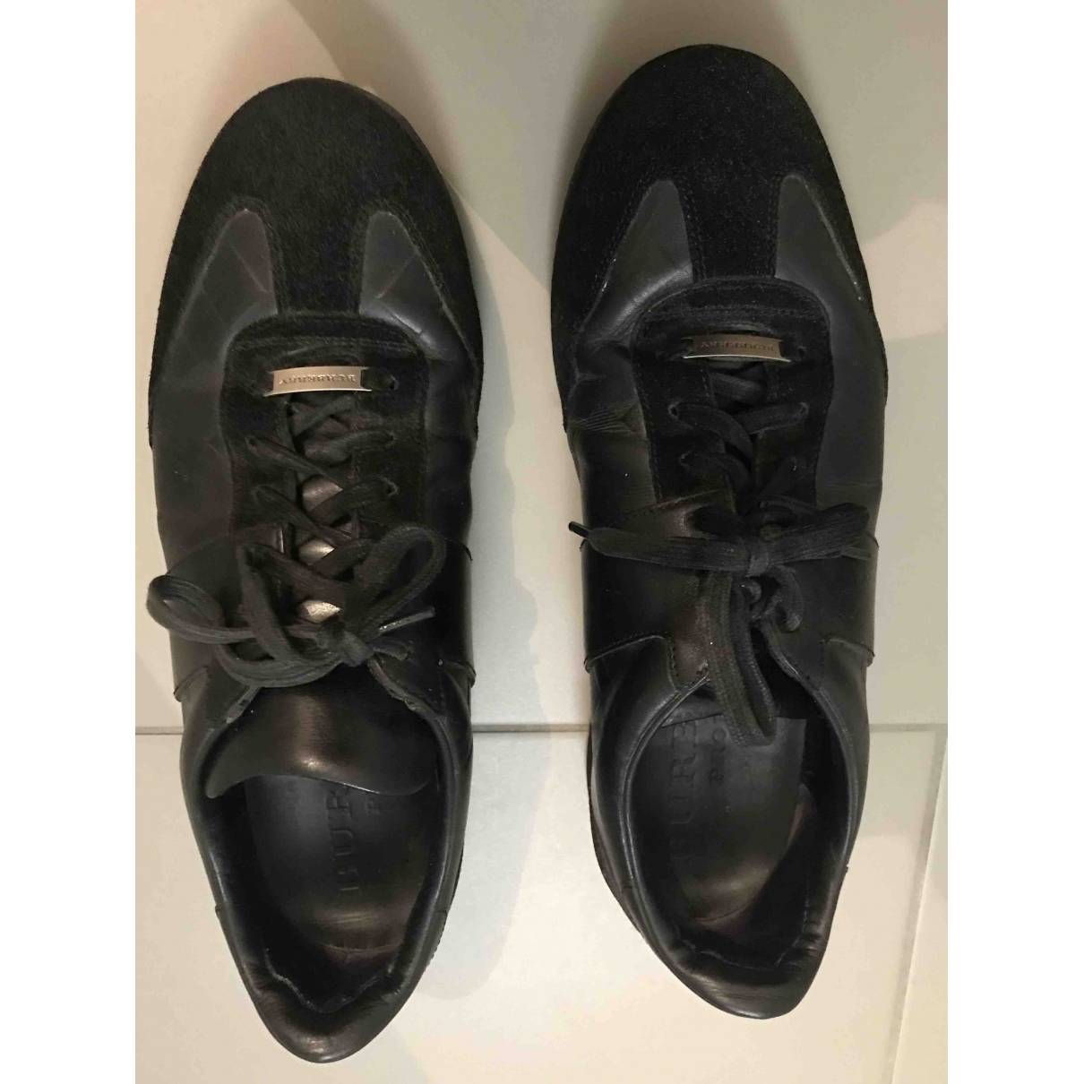 Burberry Leather low trainers for sale