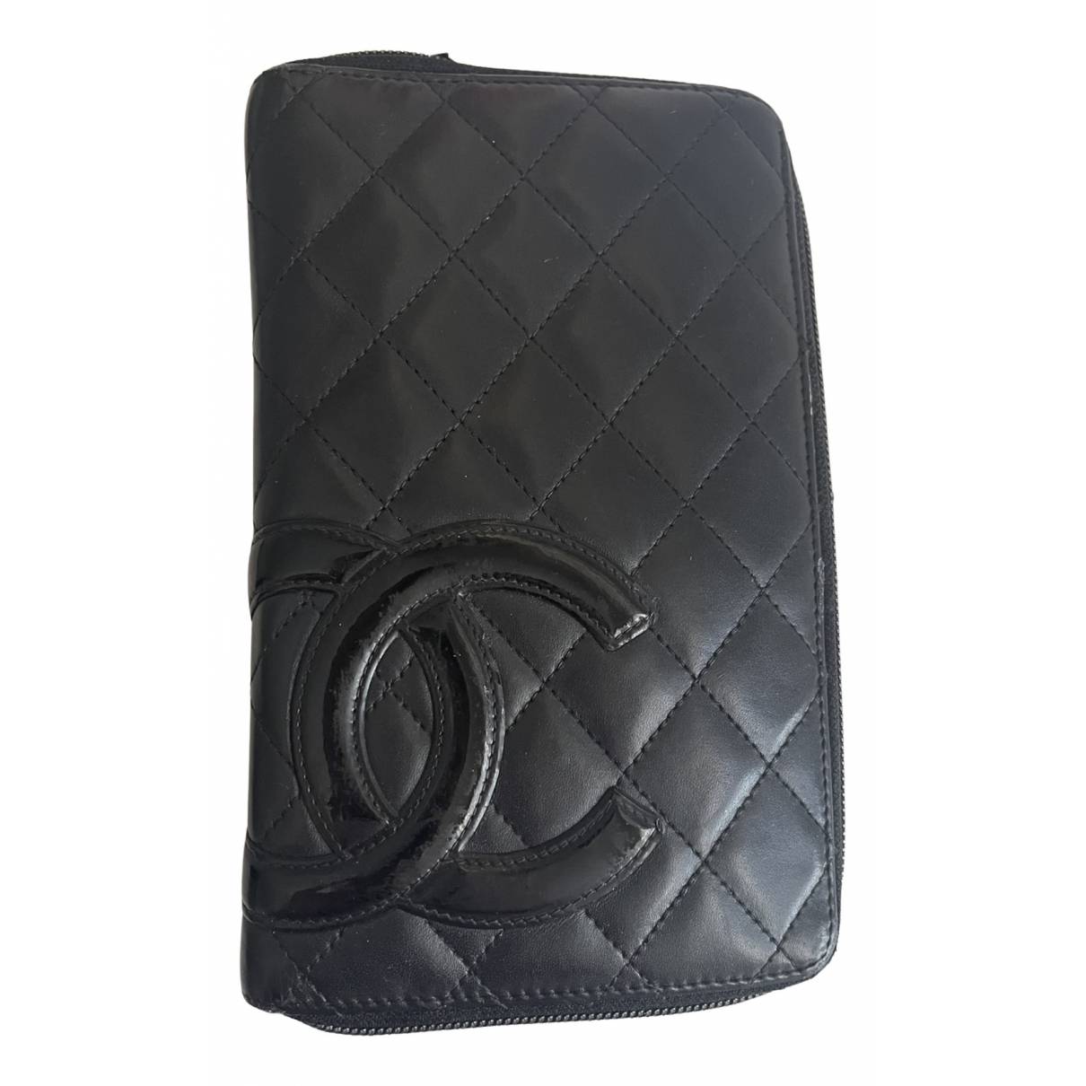 Cambon leather wallet Chanel Black in Leather - 24249575