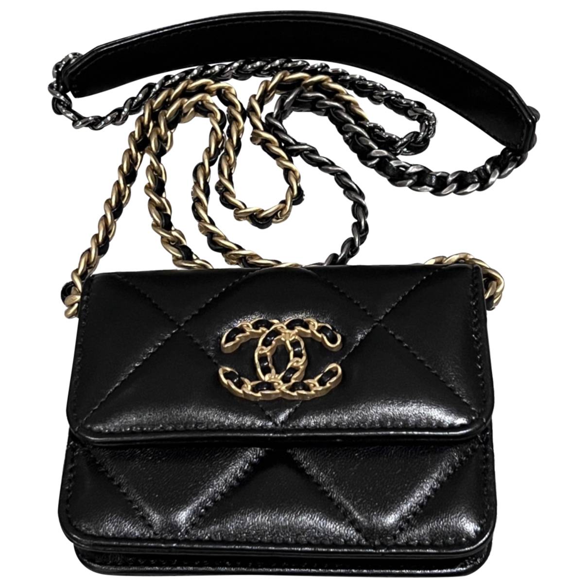 chanel classic wallet on chain price