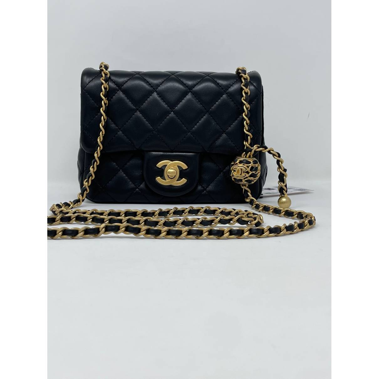 Chanel Trendy Cc Black - 77 For Sale on 1stDibs