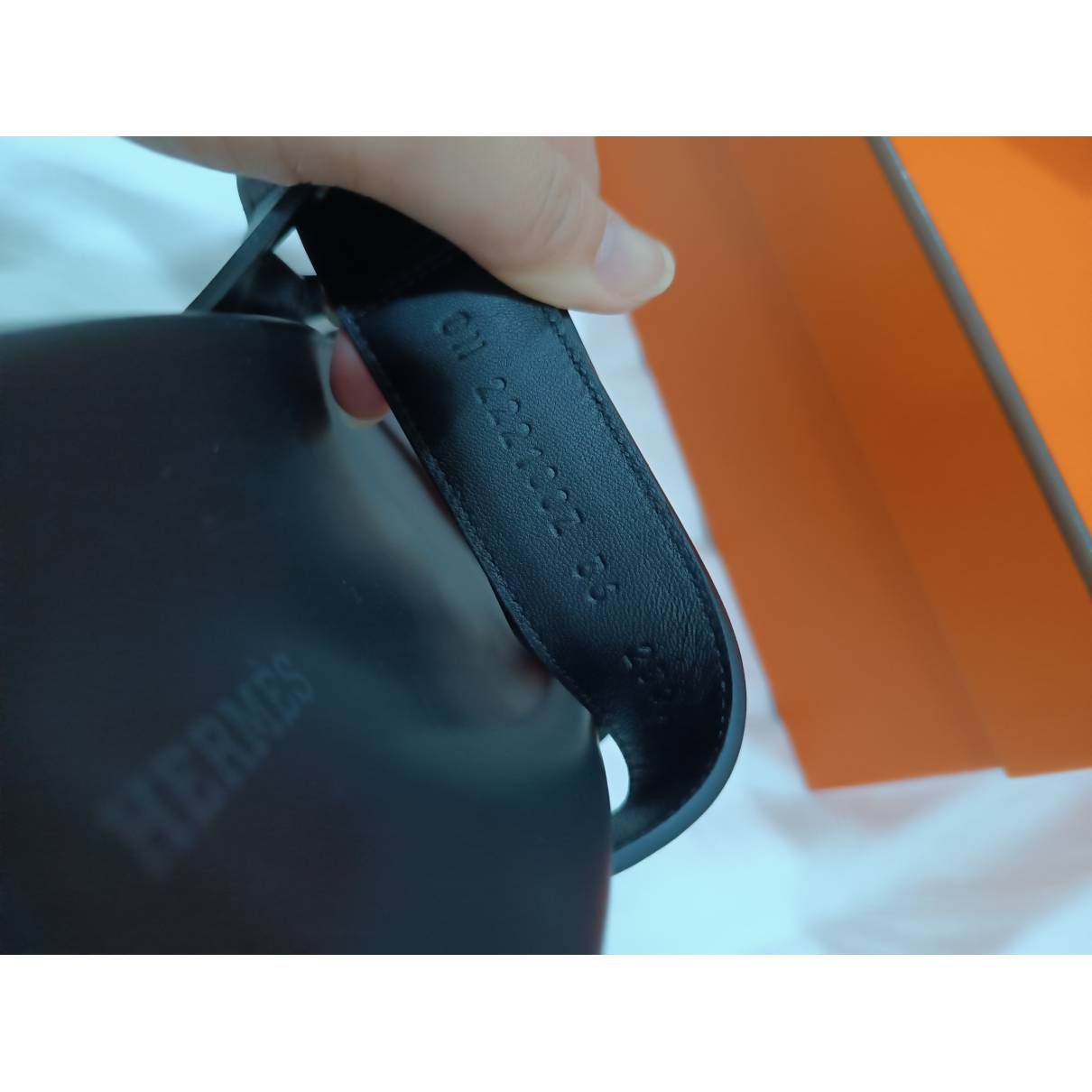 Buy Hermès Chypre leather sandal online