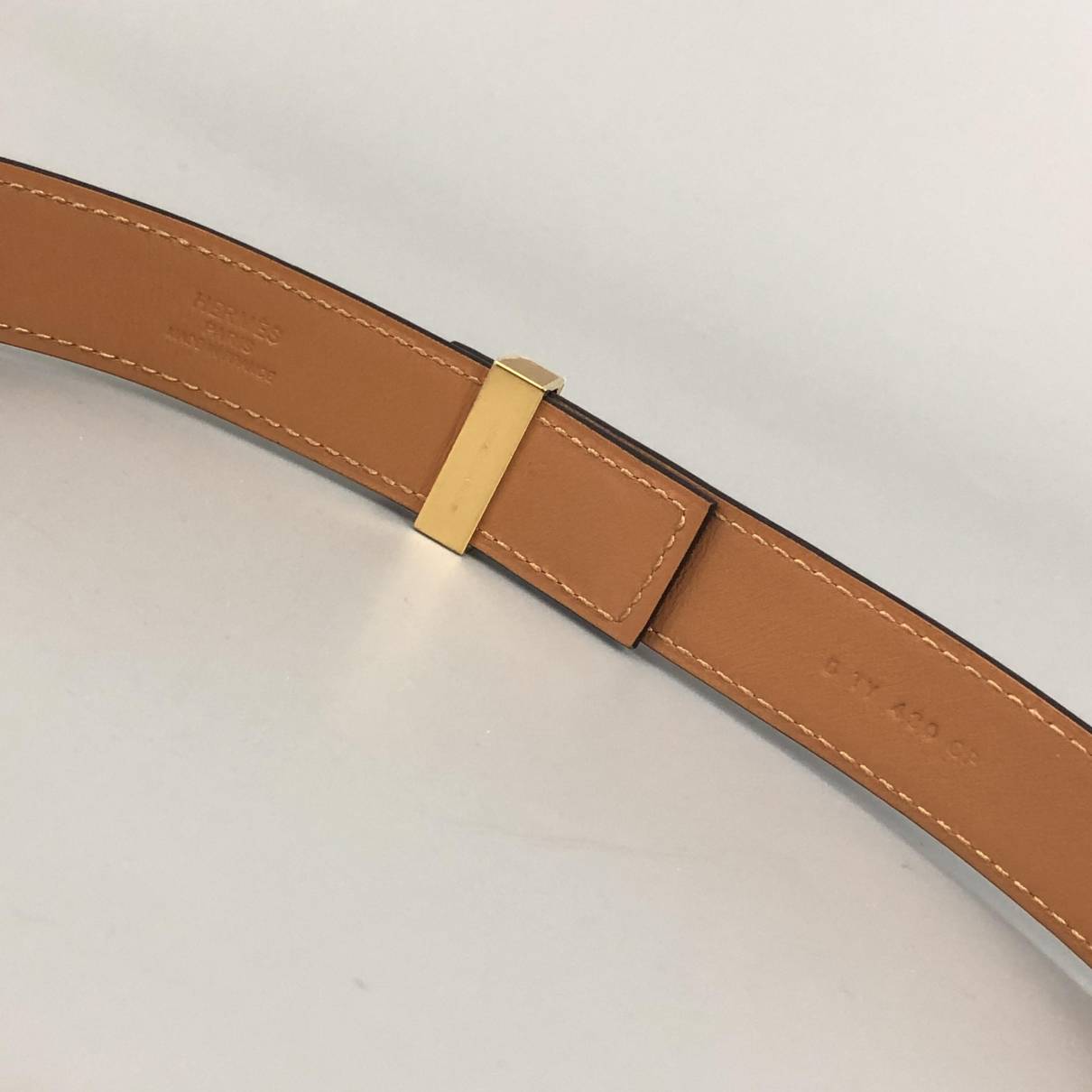 Hermès Collier de Chien Belt in Brown Leather – Fancy Lux