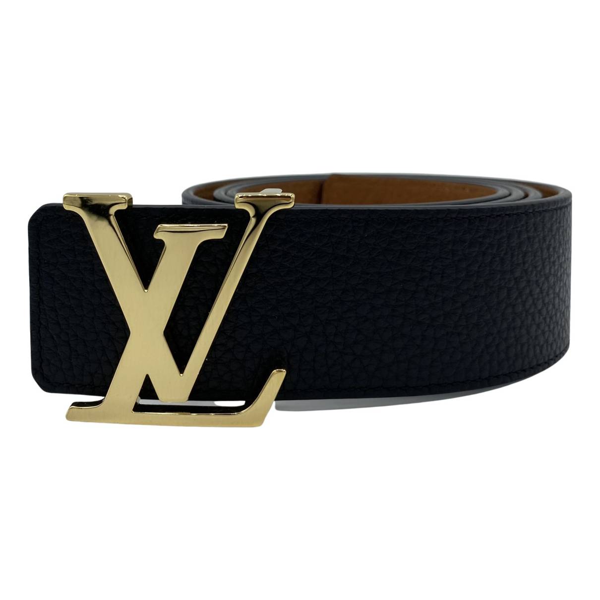 Louis Vuitton - LV Circle 40mm Reversible Belt - Monogram Canvas - Brown Black - Size: 95 cm - Luxury