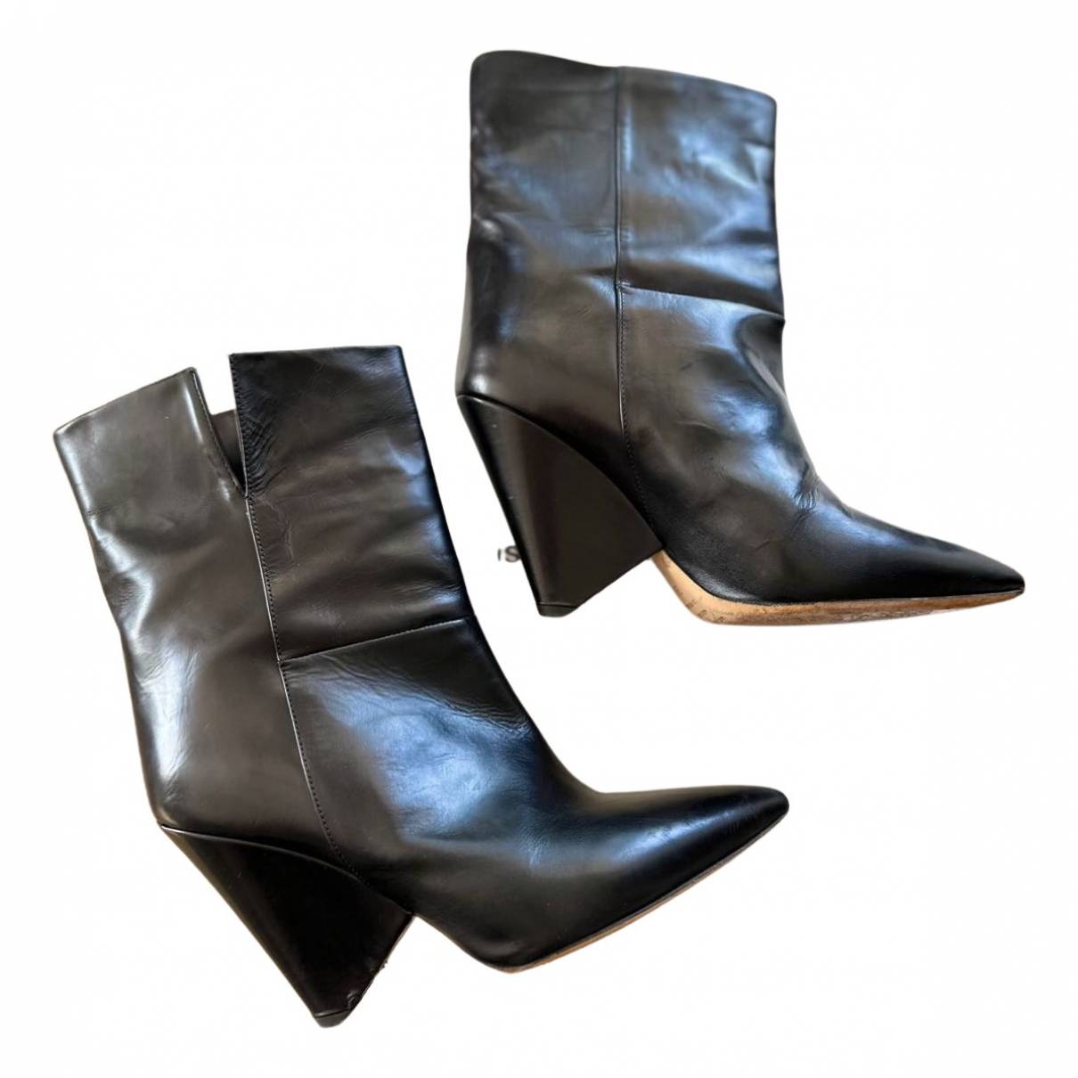 Leather riding boots Isabel Marant