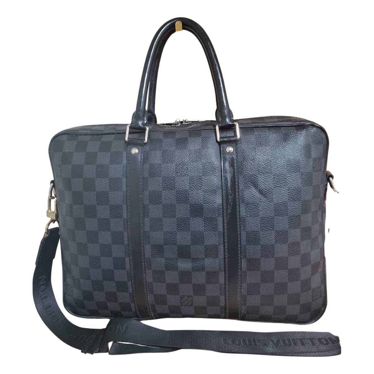 Jorn leather bag Louis Vuitton Black in Leather - 28204639