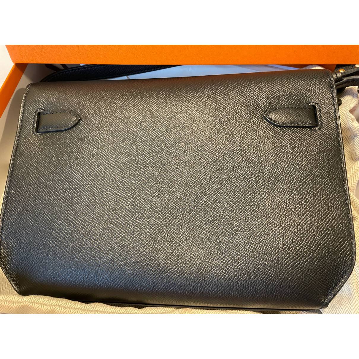Hermes Kelly Depeches 25 in stock now ✔️Colour : Noir Leather