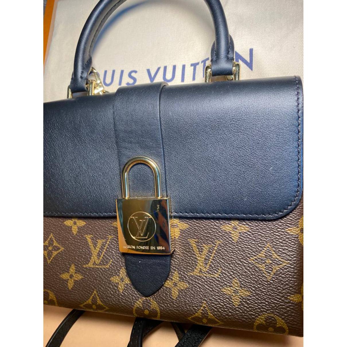 Louis Vuitton Locky Bb in Blue